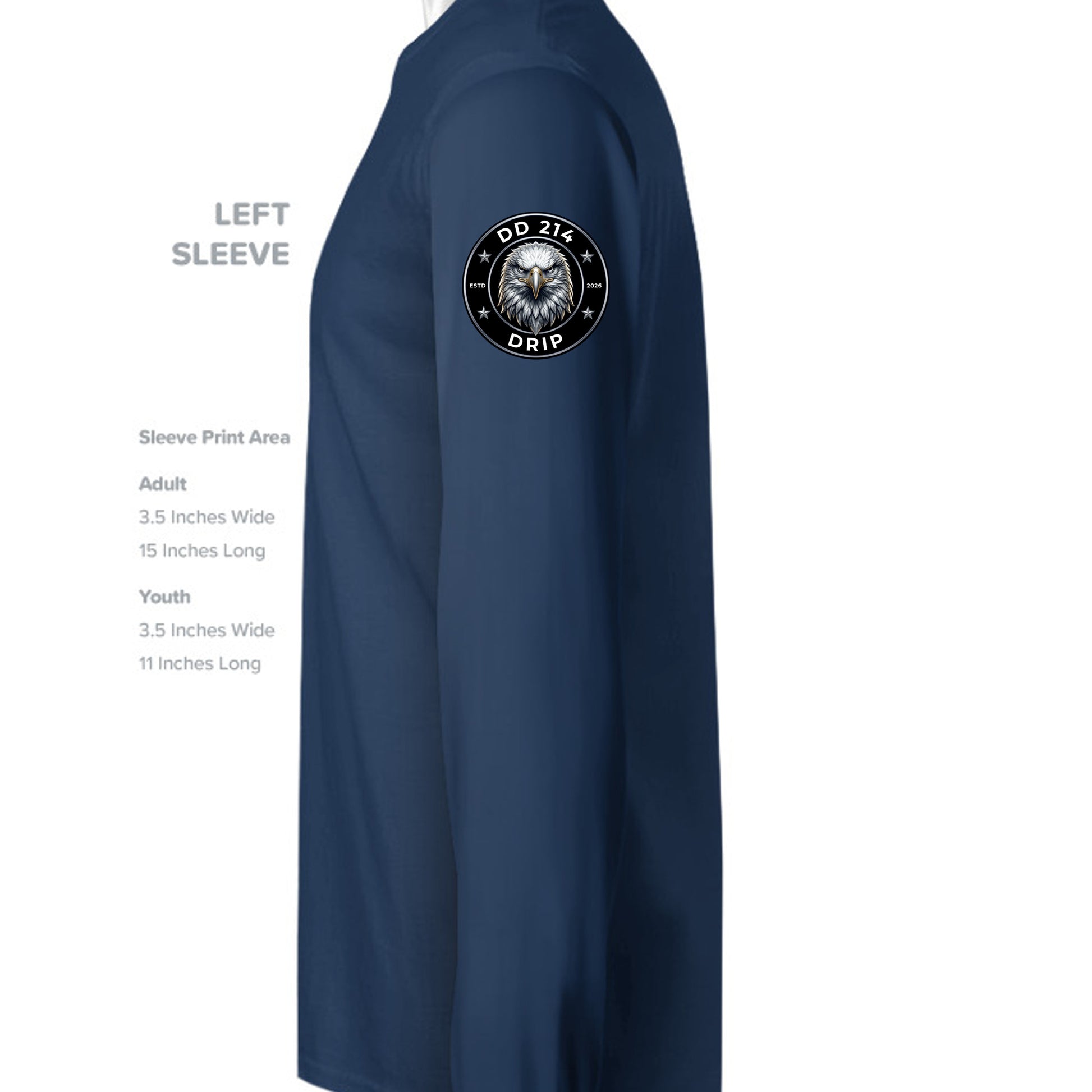 TRUE NAVY - 29L - SLEEVE_LEFT