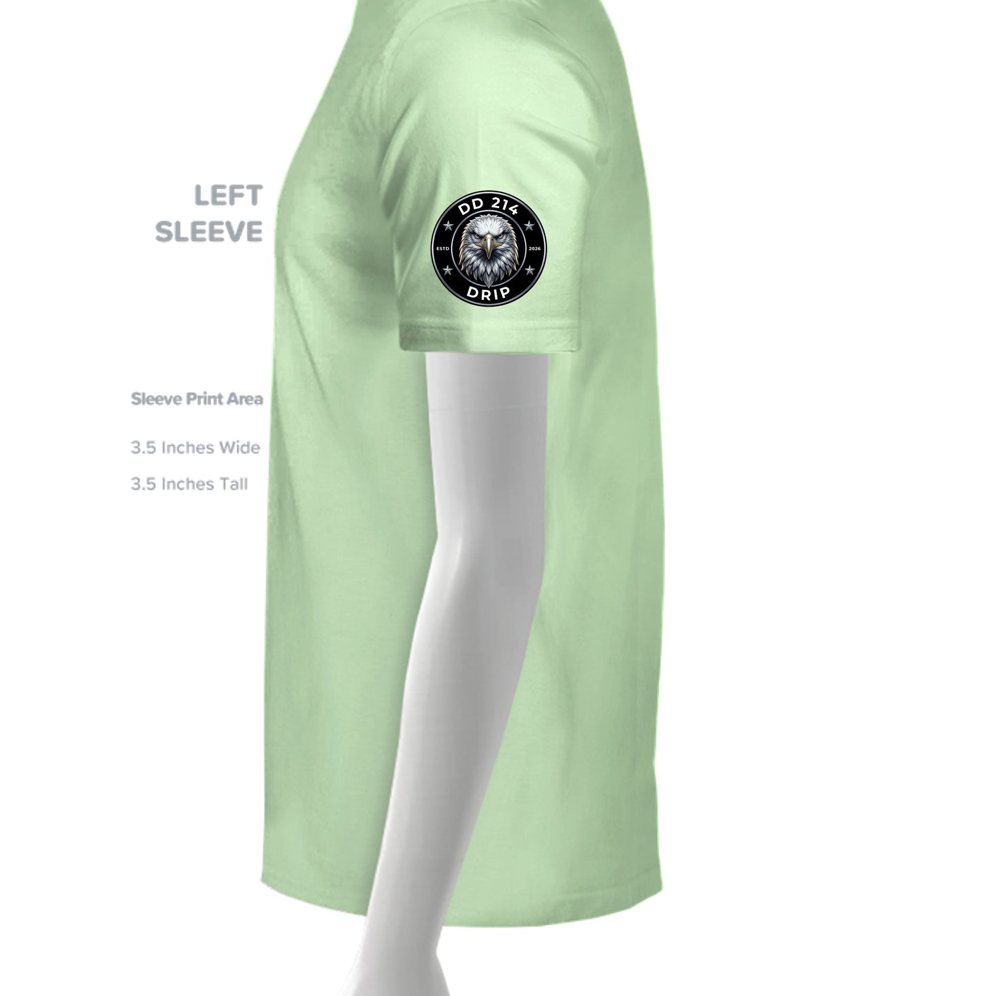 MINT GREEN - G500 - SLEEVE_LEFT
