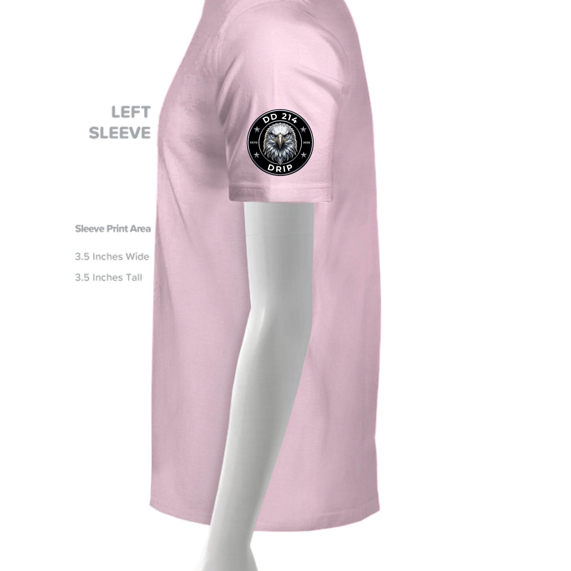 LIGHT PINK - G500 - SLEEVE_LEFT