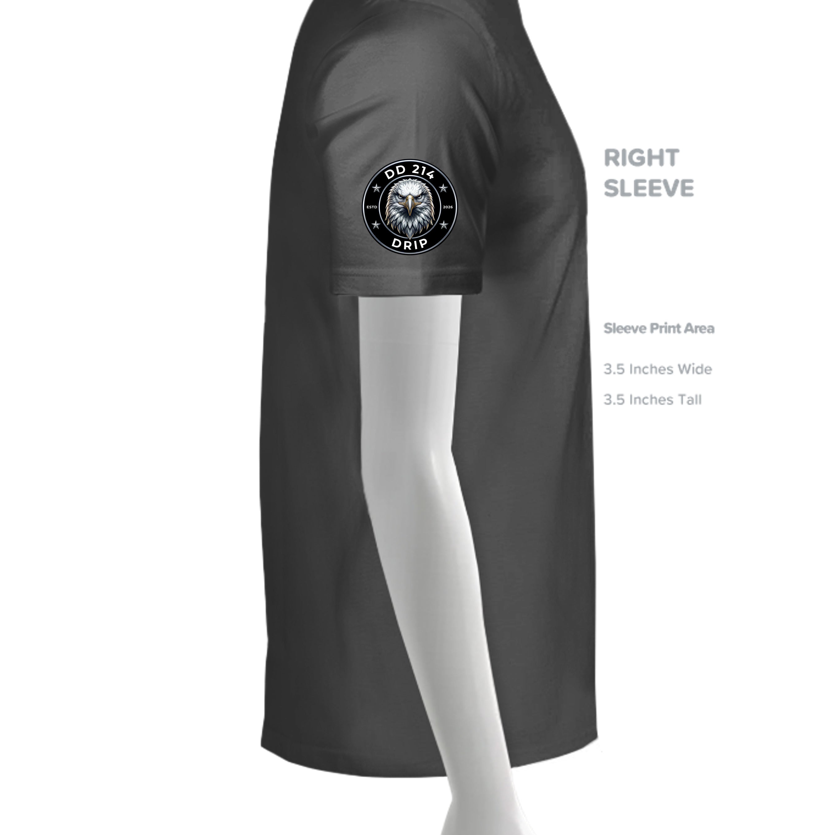 CHARCOAL - G500 - SLEEVE_RIGHT